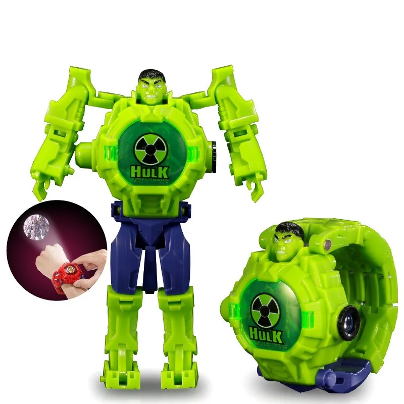 Часы Детские Disney Frozen экшн-фигурки Аниме фигурки супергероев Человек-паук