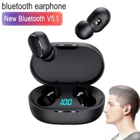 e6s tws bluetooth 5 0 headphones true wireless earbuds in ear handsfree stereo earphones sports waterproof headset with mic