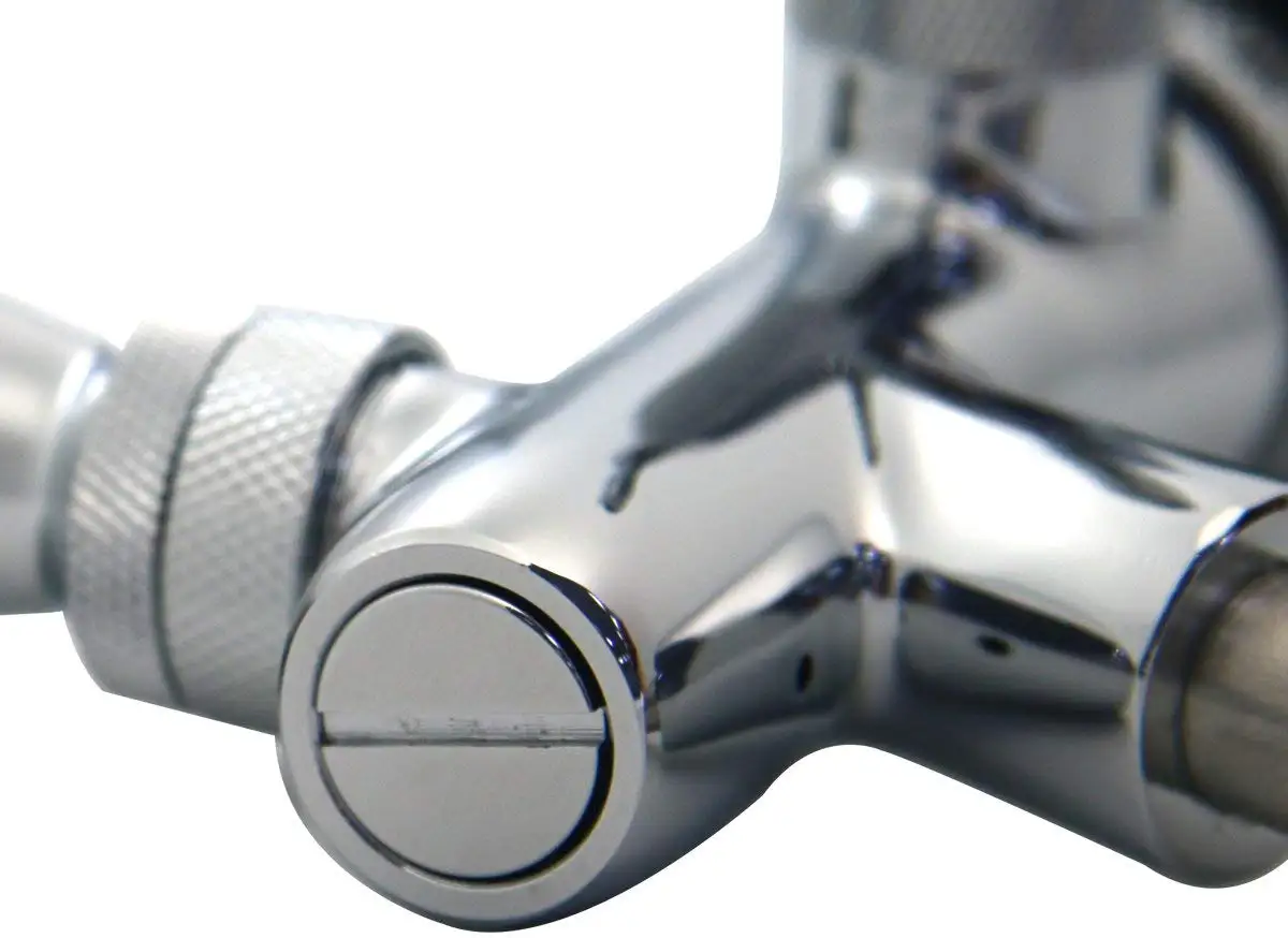 Хромированный смеситель для пива регулируемый кран домашнего пивоварения с