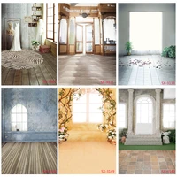 shengyongbao vinyl photography backdrops prop flower wood floor castle wedding theme photo studio background 2157 yxfl 55