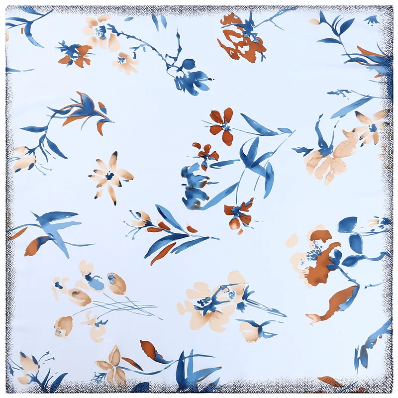 Сезон весна Новинка Модная универсальная 60*60 см Шарф шаль двойного назначения