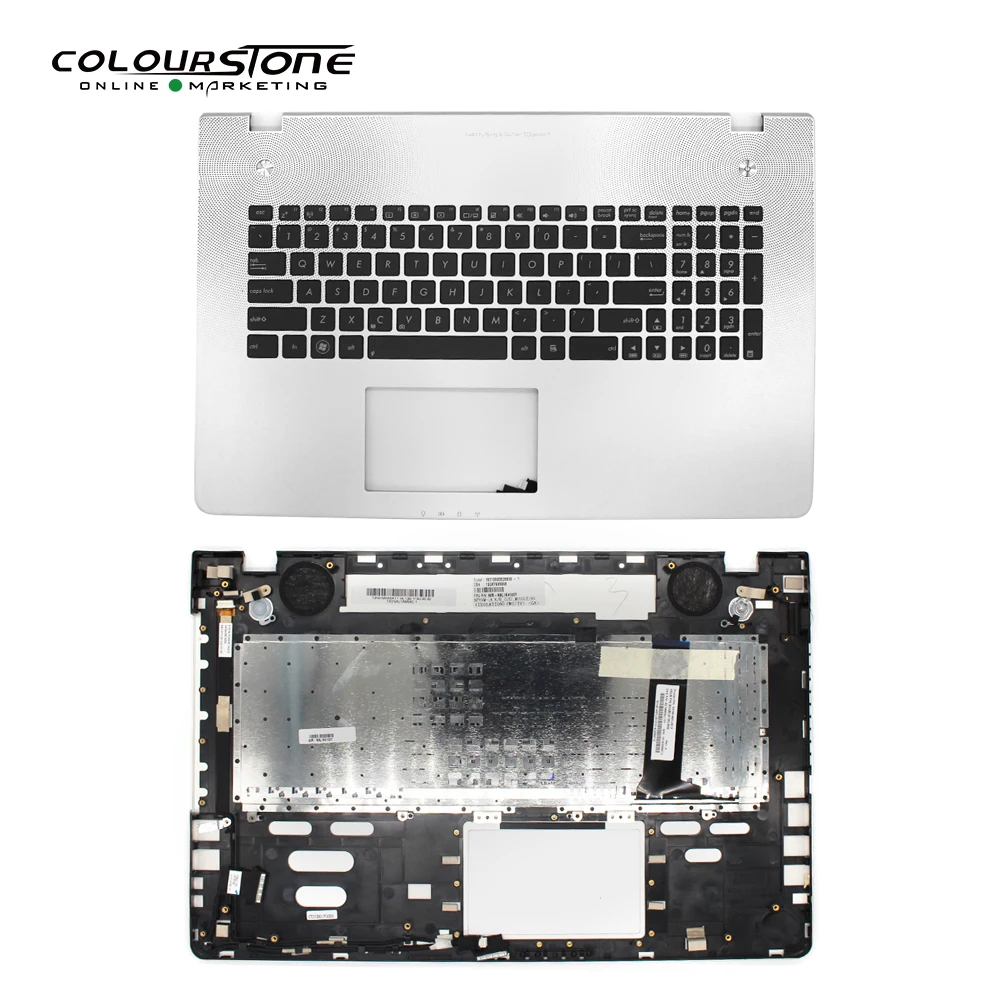 N76 США ноутбук клавиатура с подсветкой для Asus N76C N76V N76VB N76VJ N76VM R701VZ N76VZ Топ чехол