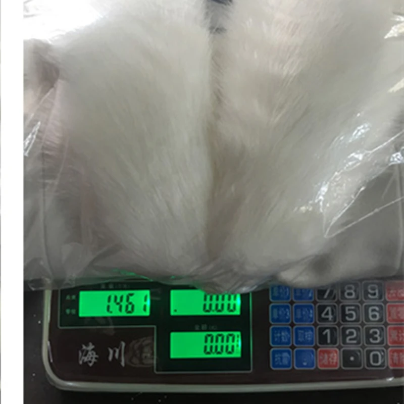 

2021 New Female Real Winter Oversized Fox Fur Collar 200% Wool Jacket High Quality Long White Woolen Coat