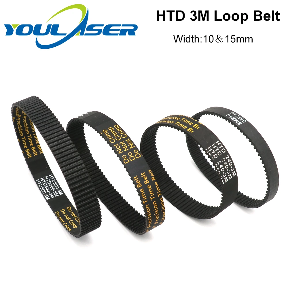 Ремень ГРМ с замкнутым контуром HTD 3 м резиновый ремень различная передача для