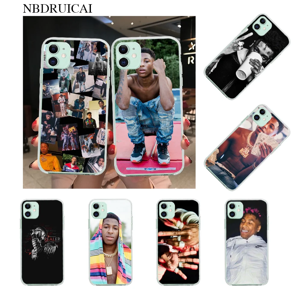 

NBDRUICAI Youngboy Never Broke Again Merch 38 Customer Phone Case for iPhone 11 pro XS MAX 8 7 6 6S Plus X 5S SE XR cover