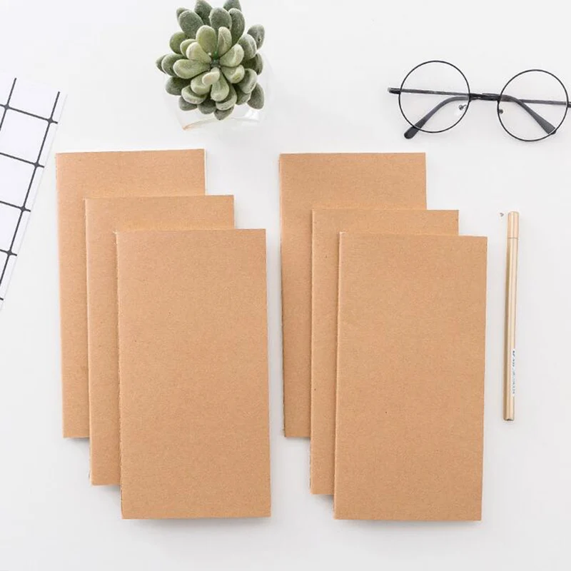 3 шт./лот крафт-бумага Обложка Расписание контрольный список записные книжки