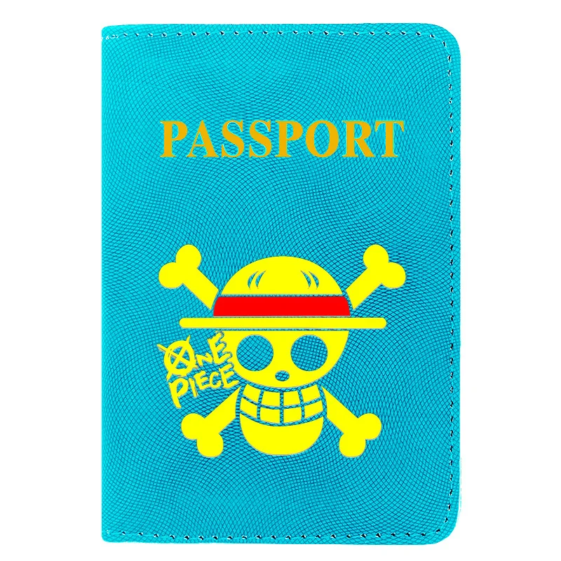 

Классический Модный цельный чехол для паспорта с рисунком черепа для мужчин и женщин, тонкий дорожный держатель для удостоверения личности...