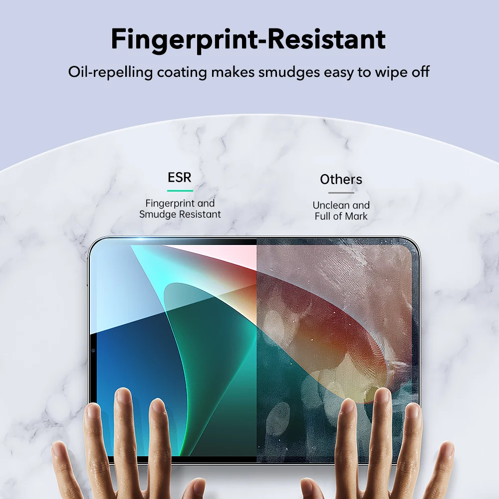 Защита экрана ESR для Xiaomi Mi Pad 5 Pro 2021 закаленное стекло на ощупь планшета Mipad MiPad5