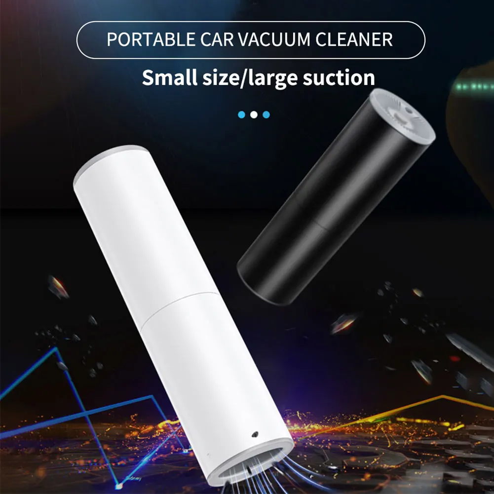 

120W Car Vacuum Cleaner Mini Hand-held Small Portable Car Vacuum Cleaner High Power Dust Catcher Support High-power Wet And Dry