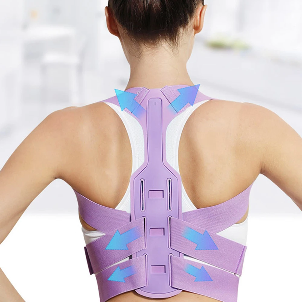 

NEW Women Posture Corrector Belt Adjustable Back Brace Shoulder Support Orthopedic Spine Back Lumbar Corset Back Support Belt