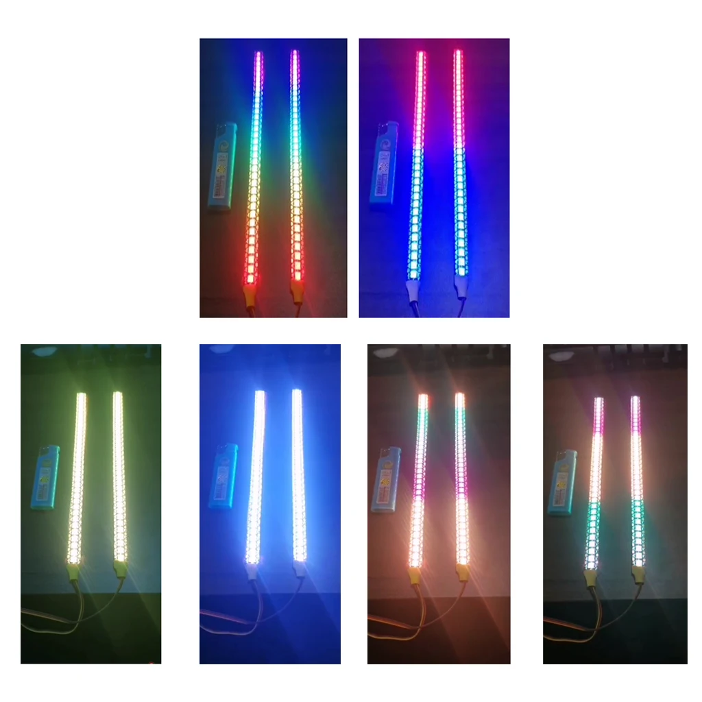 

1 Pair 1:10 Scale Simulation Ceiling LED Light 34pcs for RC Crawlers with Screws