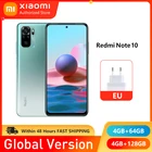 Redmi Note 10 4 Гб 64 Гб 128 Гб телефон Xiaomi телефон Snapdragon 678 6,43 