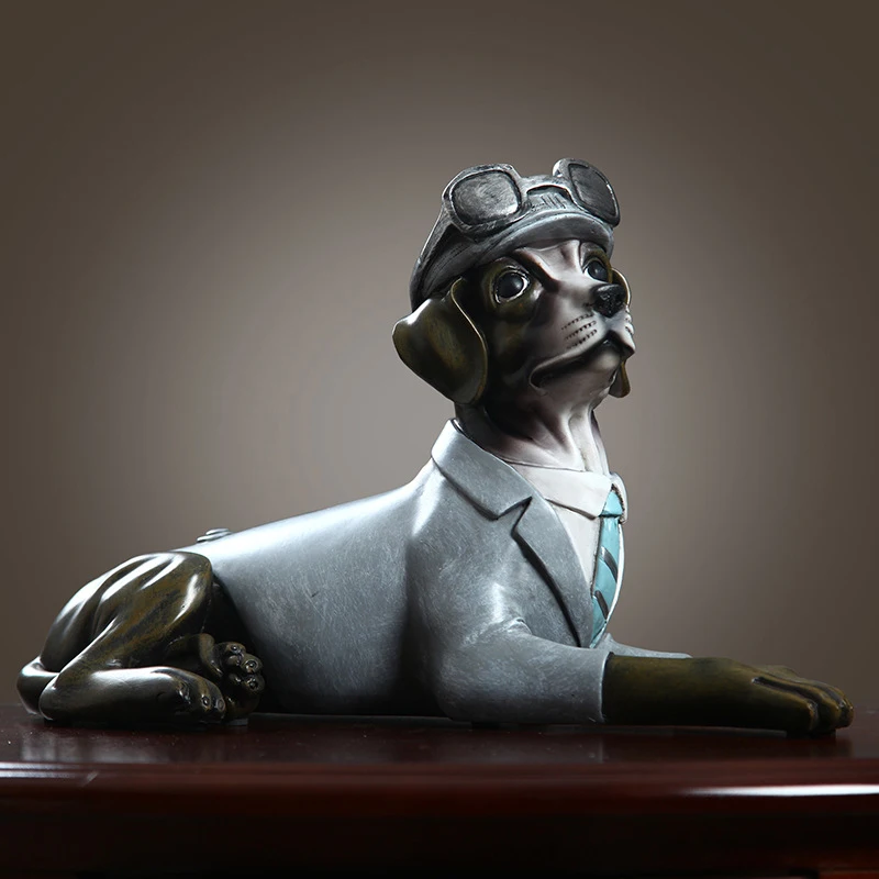 Country Style Smooth Resin Figurines For Home Decoration Abstract Gantelman&ampLady Statue Ornament Living Room Study Decor | Дом и сад