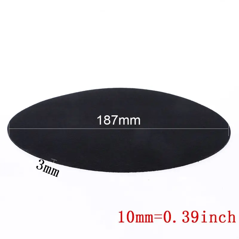

2021 New Turntable Mat Audiophile 7" 3mm Felt Anti-Static Anti-Shake Slipmat LP Vinyl Record