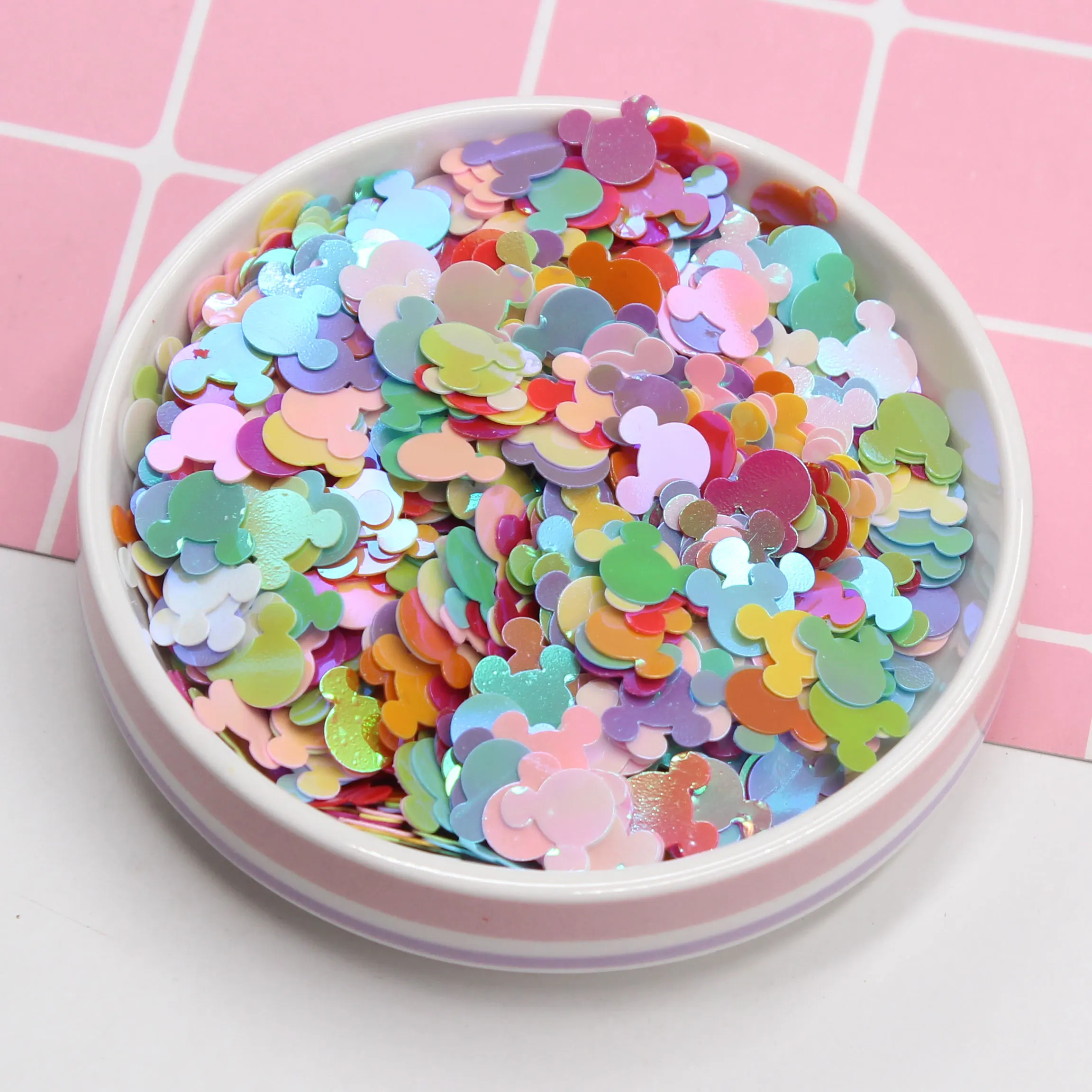 Милые Мультяшные блестки с рисунком 50 г/комплект Швейные аксессуары для одежды