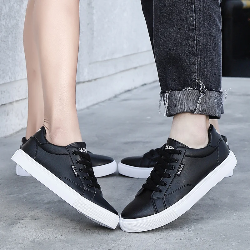 Лидер продаж весенняя женская обувь белые кроссовки дышащая мужская на плоской