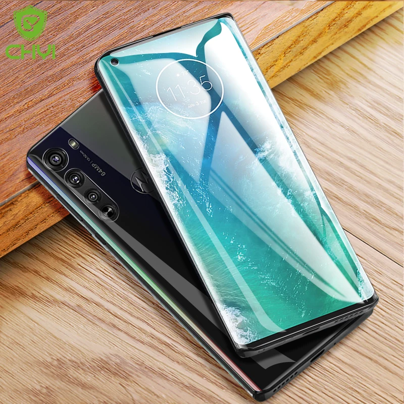 CHYI 3D изогнутая пленка для Motorola Edge защита экрана 6 7 дюйма нано гидратационная