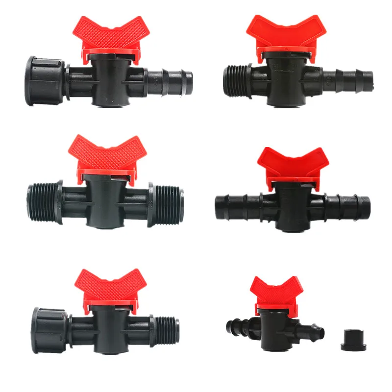 

10 шт., мини-клапан с зазубринами для полива теплиц