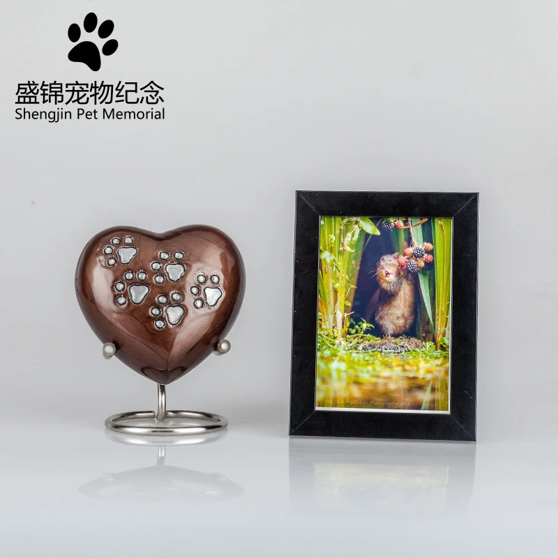 middle Питомец животное собака кошка keepsake памятные пепла урвает мой с кристаллом в форме сердца ожерелье для кремации ювелирные изделия - Цвет: middle