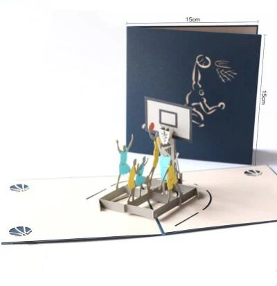 3D открытки подарок на день рождения открытка с парусной