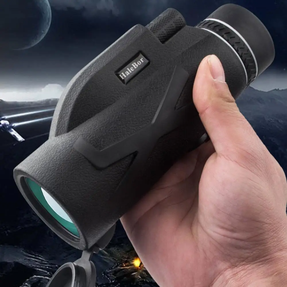 

Portable 80x100 HD Telescope High Power Binocular Professional Military Night Vision Monocular Zoom Optic Spyglass Hunting Scope