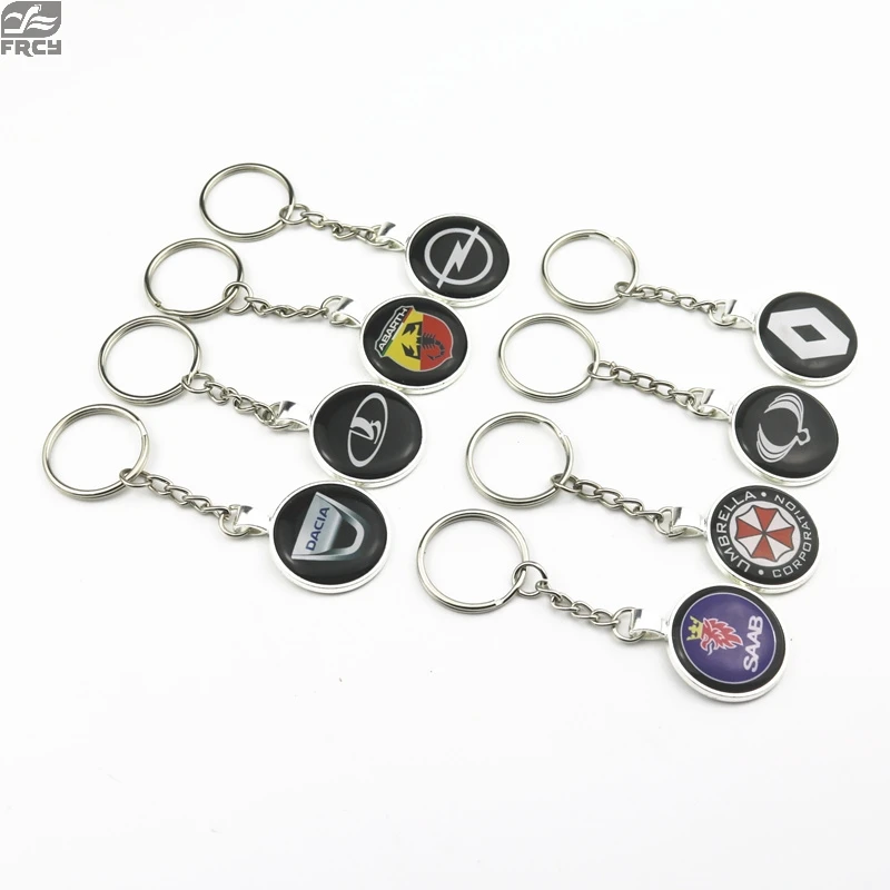 Новый металлический автомобильный брелок для ключей Renault Megane 2 3 Duster Logan Clio 4 Laguna