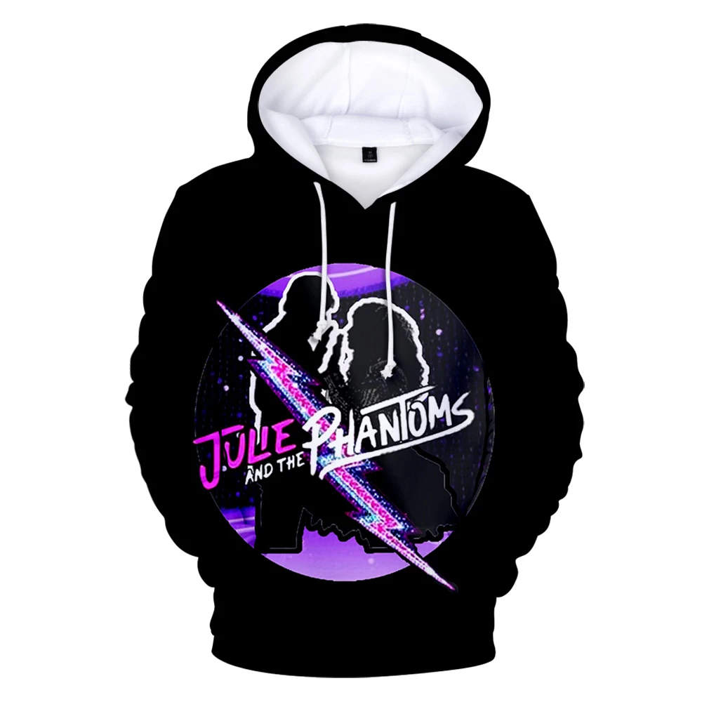 

New Hot Sale 2021 Julie and the Phantoms Hoodies Tracksuit Women Men's Hoodies Sweatshirt Streetwear Sunset Curve Clothes Tops
