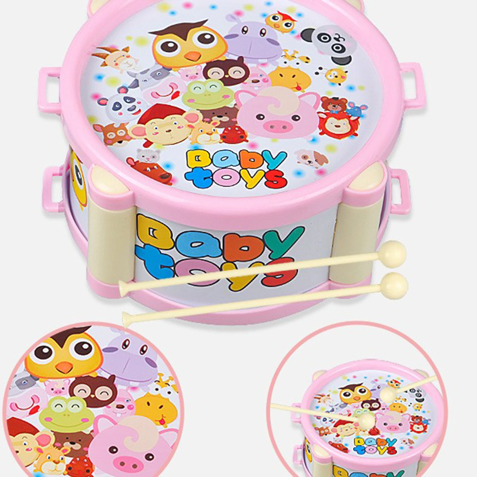 Детский барабанный Трубач игрушка музыка ударный инструмент пополняемый набор