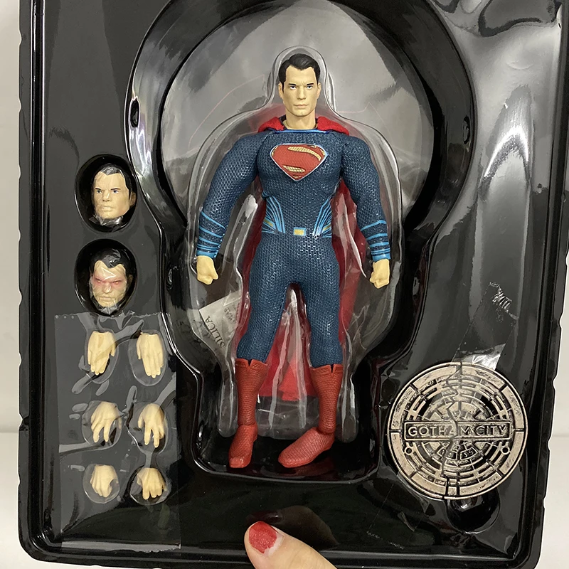 MEZCO Batman vs. Superman 1:12 Collective PVC Action Figure Model Toy Doll Gift | Игрушки и хобби
