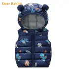 Новинка 2021 года; Зимний жилет для малышей; Осенний жилет для маленьких мальчиков; Жилет с капюшоном для девочек; Детская одежда; Тонкая детская одежда