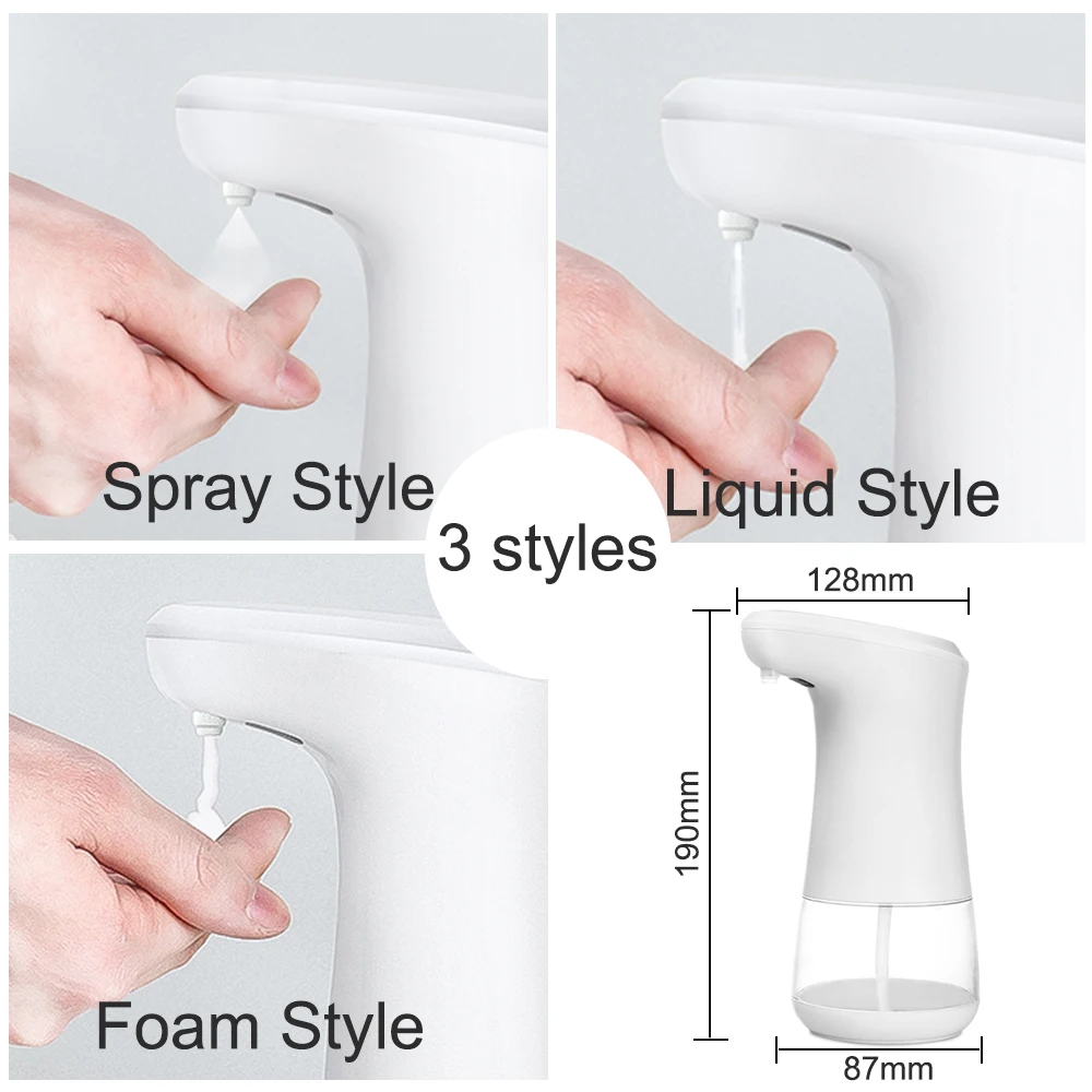 Интеллектуальный Автоматический Дозатор жидкого мыла индукционный Пенящийся