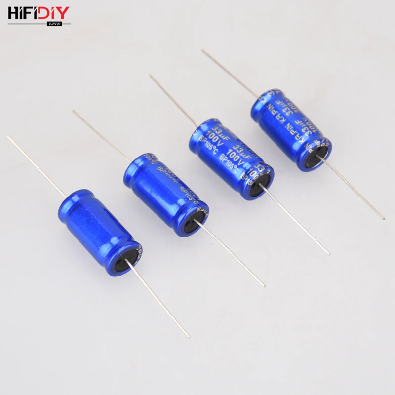 Электролитический конденсатор HIFIDIY LIVE Blue неполярный делитель частоты аудио 12 мкФ