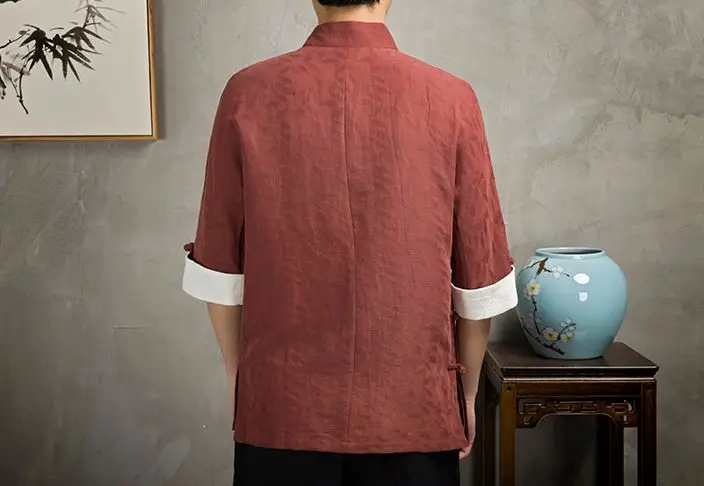 Летний костюм Тан из хлопка и льна одежда дзен для медитации крыла Чун униформа