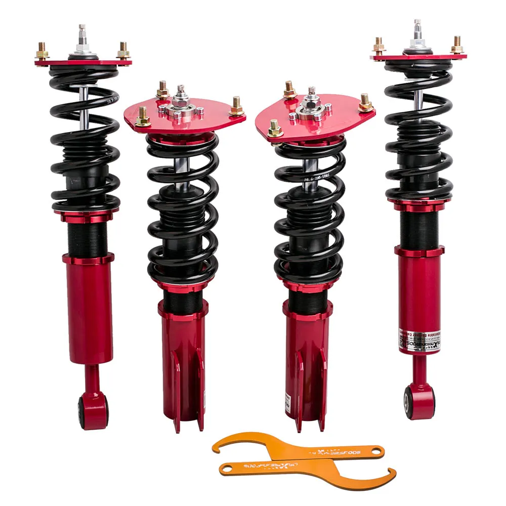 MAXPEEDINGRODS 24-ходовые регулируемые демпферные койловеры для Mitsubishi 3000GT FWD 1991-1999 3 0 л