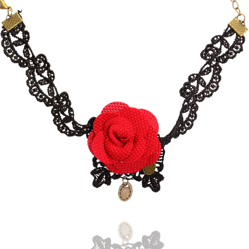 2017 ножные браслеты для женщин новые модные с розами кружевные ручной работы