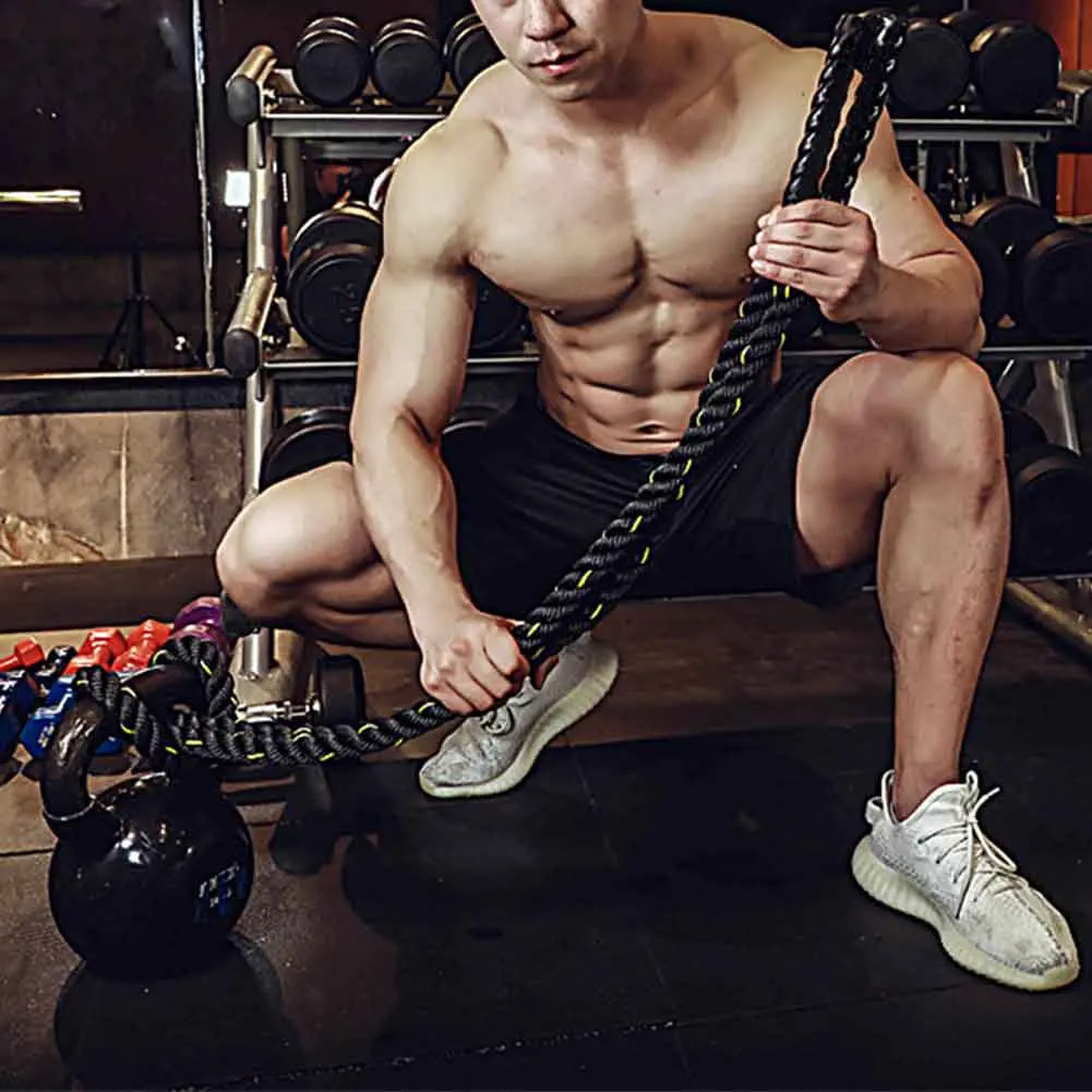

Fitness Calorie Improve Strength Workout Sports Lose Weight Skipping Building Muscle Jump Rope Heavy Thick Weighted Training
