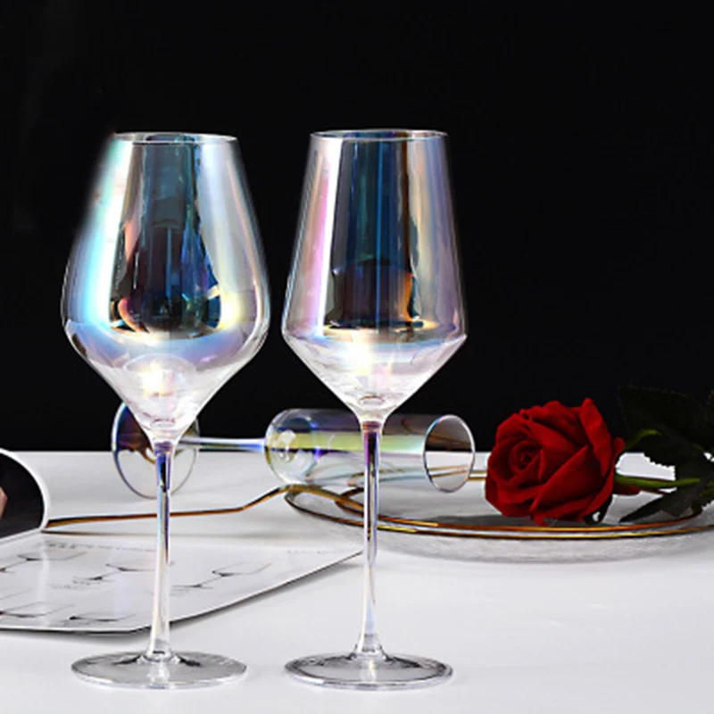 Набор из 2 Классические разноцветные модные дома вечерние в форме бокала с