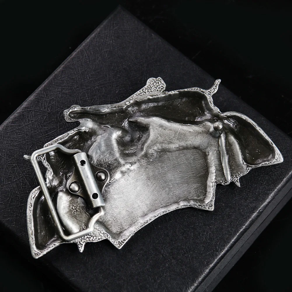 Ремень мужской с пряжкой для покера металлический ремень в стиле ковбоя