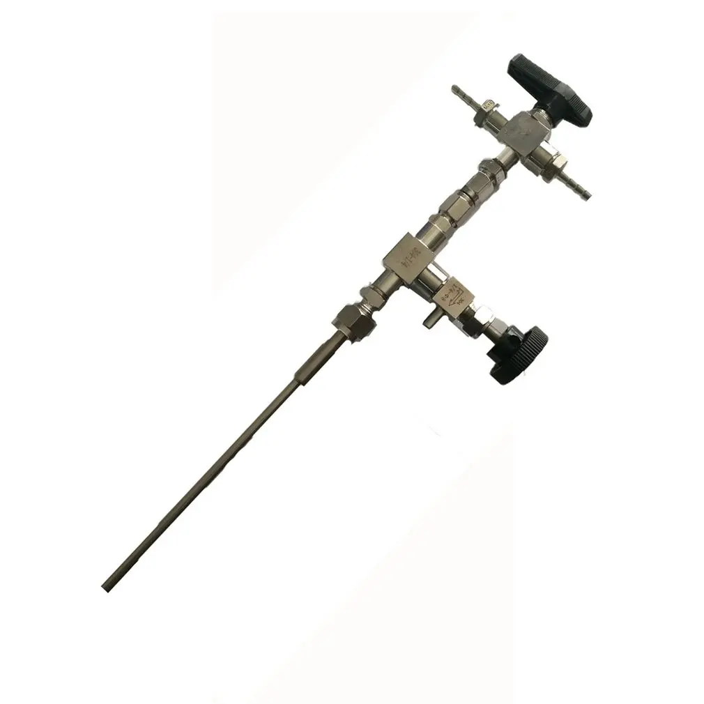 

304 Stainless Steel Counter Pressure Beer Bottle Filler 3 Way Hose Kit For Homebrewing Beer Gun Bottling Equipment