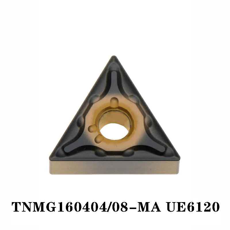

100% Original TNMG TNMG160404 MA UE6120 TNMG160408 MA 10pcs 16MM CNC lathe Insert Carbide Blade Efficient And Durable Quality MA