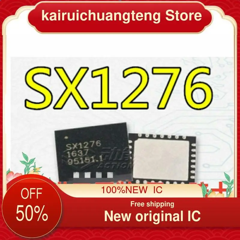 

10-200PCS SX1276IMLTRT SX1276 QFN28 New original IC
