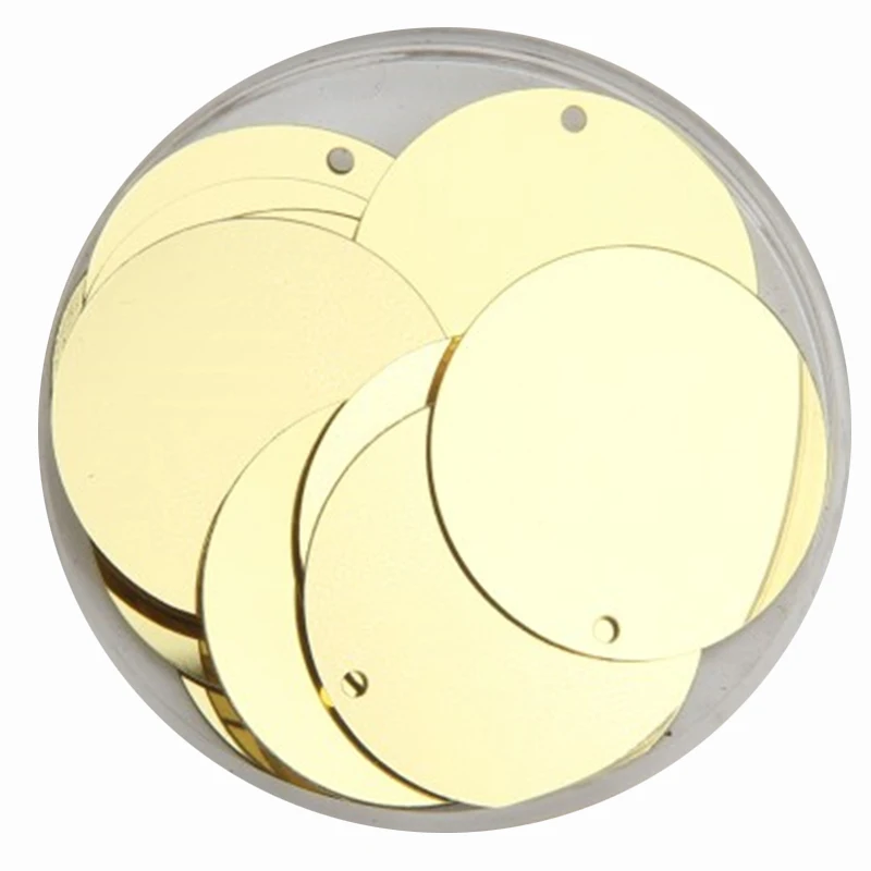 280 шт большие круглые блёстки 30 мм ПВХ плоские Блестки для танца живота костюмы