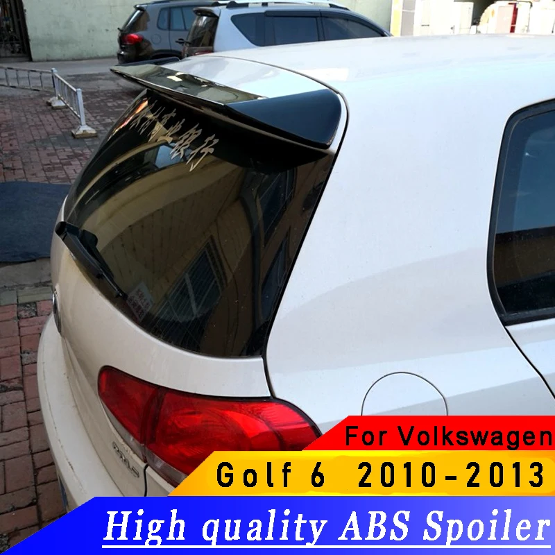 Для Volkswagen Golf 6 2010 до 2013 спойлер из АБС пластика высокого качества материала