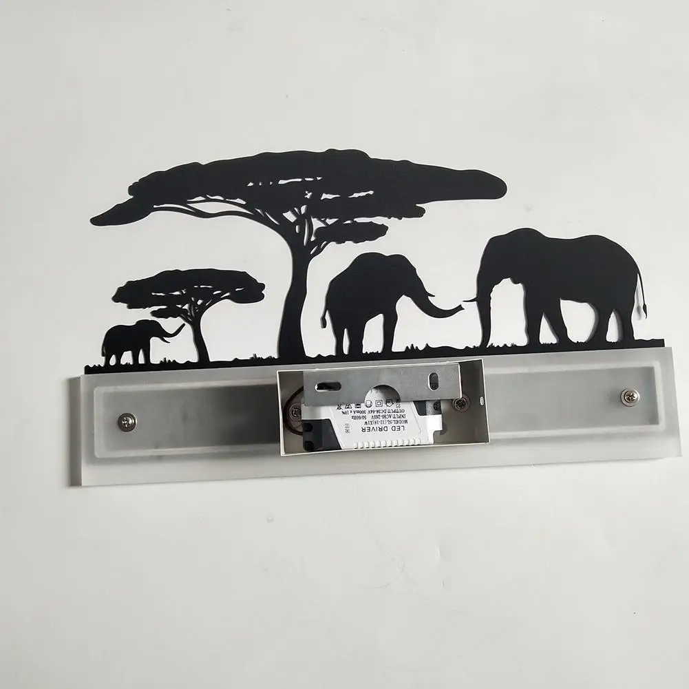 

Romantic Wall Lamps Acrylic Lampshade Lighting Fixture Upside Warm Down Cool For Living Room Bedside Animal Lights AC85-265V