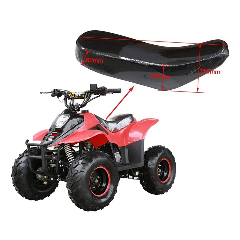 

Kids ATV Quad Seat, Black Foam Seat for 50Cc/70Cc/90Cc/110Cc TaoTao Chinese ATV Quad Bikes Buggy Four Wheelers