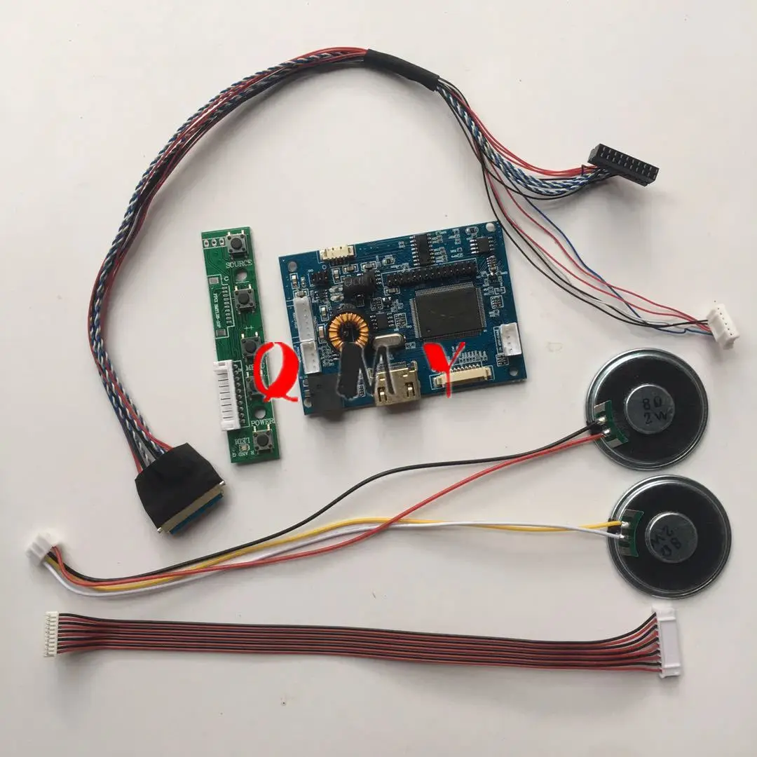 Плата контроллера HDMI LVDS ДЛЯ LP156WH2TLQB LP156WH2 TLA1 40pin Комплект кабелей Lvds 1366x768 1ch 6 битный