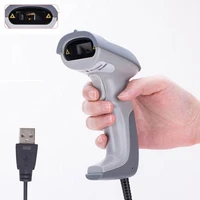 brand new 1d 14880 usb wired laser scanner for supermarket store express single barcode scanners