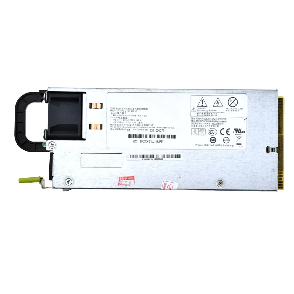 Для Huawei RH2285 V2 PS 2751 2H LF 750W сервер источника питания|Блоки питания для компьютеров| |