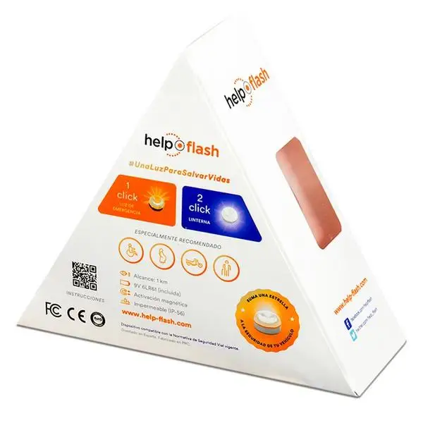 Аварийное сигнальное устройство Help Flash СВЕТОДИОДНЫЙ IP54 белый| |
