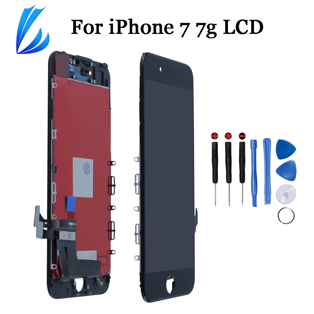 100% протестированный ЖК дисплей AAA Pantalla для iPhone7 сменный iPhone 7 сенсорный дигитайзер